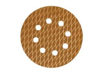 Anti-clog sanding discs 125mm, #240, Velcro, set of 5pcs, DED7947R08 (DED7947R08)