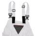 DEDRA BH4SO-L защитные полукомбинезоны L/52, белый, белая линия 190г/м2 (BH4SO-L)