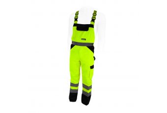 DEDRA BH81SO1-L светоотражающие защитные брюки, размер L, желтый (BH81SO1-L)