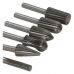 Metāla frēžu komplekts, kāts 6 mm, HSS (07F500)
