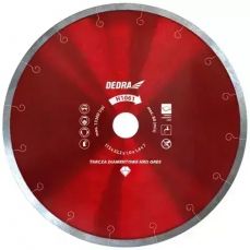 Алмазный диск тонкий для плитки, керамогранита 110x22,2 мм DEDRA H1060, тонкий (H1060)