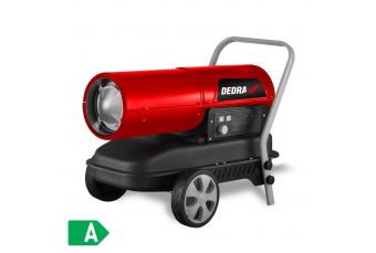 Масляный обогреватель 30 кВт с термостатом, колеса, красный DEDRA DED9952 (DED9952)