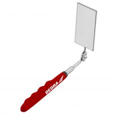 Зеркало смотровое 50x90мм, телескопическое.295-750мм, квадратное (06F802)