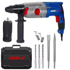DEDRA DED7852QC SDS+ перфоратор 1050Вт, 0-980р/мин, 3 функции, кейс для переноски, QC (DED7852QC)