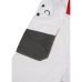 Защитные брюки DEDRA BH4SO-XL XL/56, белый, белая линия 190г/м2 (BH4SO-XL)
