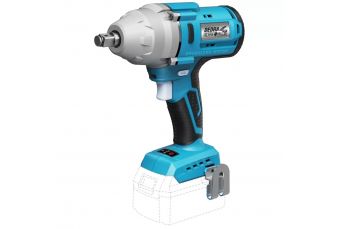 Аккумуляторный ударный гаечный ключ 600 Нм DEDRA SAS+ALL DED7157 бесщеточный, рукоятка 1/2" (DED7157)