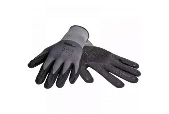 DEDRA BH1006R09 нитриловые защитные перчатки, размер 9 (пара) (BH1006R09)