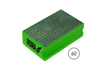 Алмазный блок для ручного шлифования DEDRA FG0600 градация 60 (FG0600)