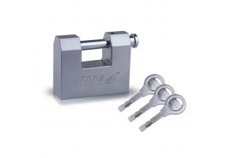 Замок из никелированного железа 70мм (11U142)