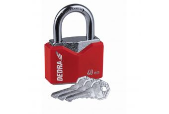 Замок навесной ромб в крышке 40 мм (11U111)