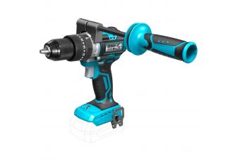 Аккумуляторная дрель-шуруповерт, 18В, 85 Нм, 13 мм с ударом, бесщеточная (DED7140)