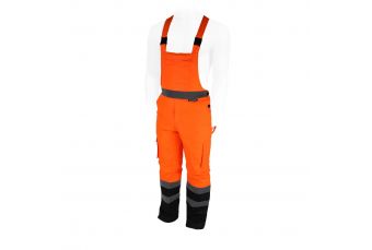 Atstarojošas siltinatas bikses ar lencem izmers M,oranža (BH80SO2-M)