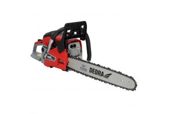 Benzīna ķēdes zāģis 2,4 kW 58 cm³, divi vadītāji: 18" (45 cm) un 16" (40 cm) (DED8718P2)