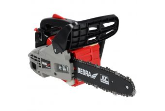 Benzīna ķēdes zāģis, mini ķēdes zāģis Garden DEDRA DED8719, jauda 1,0 kW 25,4 cm³, vadotne 10" 25 cm (DED8719)