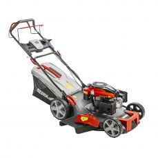 Gasoline lawnmower with drive and cutting speed adjustment, LONCIN engine, 3.5kW, 196cm3, GT transmission, cutting width 56cm, two blades (DED8725Q-56L)