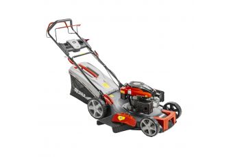 Gasoline lawnmower with drive and cutting speed adjustment, LONCIN engine, 3.5kW, 196cm3, GT transmission, cutting width 56cm, two blades (DED8725Q-56L)