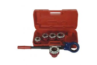 Rokas vitngriežu komplekts, 3/8”, 1/2”, 3/4”, 1”, 1 1/4”, koferi (07A78)