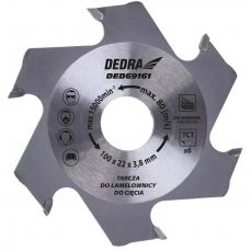 Ламельный диск 100x22 мм, 6 зубьев (DED69161)