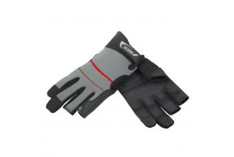 Рабочие перчатки, перчатки из искусственной кожи DEDRA BH1014R09 с набивкой из пены Eva, размер 9 (BH1014R09)