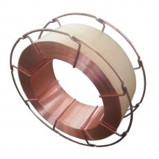 Медненная стальная сварочная проволока 0,8 мм, 15 кг (DESMC0815B)