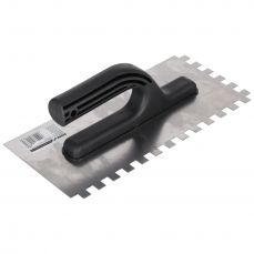 Шпатель DEDRA с губкой DEDRA 15B054 270x130 мм, 10*10 нержавеющая сталь (15B054)