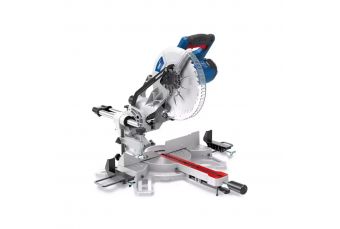 DEDRA DED7745 1800Вт торцовочная пила с подачей, торцовочная пила, пильный диск 254мм, алюминиевое основание (DED7745)