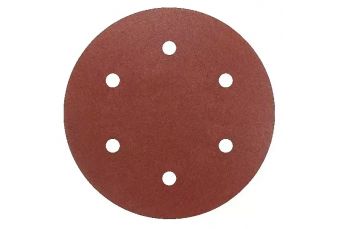 Абразивные диски с отверстиями для гипсовых шлифмашин DEDRA DED7749C1 225мм, гр.80, 5шт. (DED7749C1)