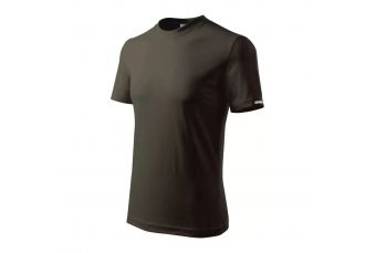 Мужская футболка DEDRA BH5TA-XL XL, армейский цвет, 100% хлопок (BH5TA-XL)