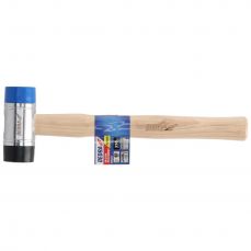 DEDRA 13M303 Молоток жестянщика из полиуретана/нейлона 45 мм, рукоятка из гикори (13M303)