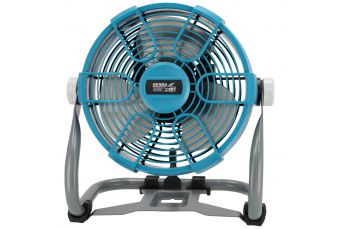 DEDRA DED7074 Аккумуляторный вентилятор 18В 230 мм / 9", 2 скорости, регулировка направления обдува, можно подвесить (DED7074)