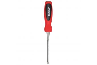 Wood chisel 8mm, CrV steel, bimaterial handle (06C031)