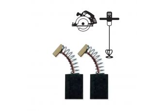 Электрографитовые щетки DEDRA YSG001 для пил, ручных пил DED7922, DED7924, A140030 (YSG001)