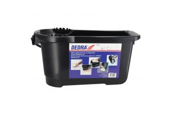 DEDRA поддон для плитки 1511 24л, Profi-Clean, отжимные ролики (1511)