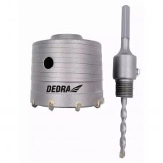 80 мм HM Корончатое сверло с держателем HEX DEDRA DED1506-X (DED1506-X)