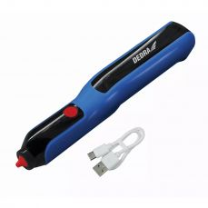 Клеевой пистолет-расплав, аккумуляторный DEDRA DED7547 7-8 мм, 4 В 2,0 Ач, зарядка через USB (DED7547)