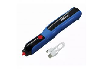 Karstas limes pistole 4V 2,0Ah, 7-8mm, bezvadu USB (DED7547)