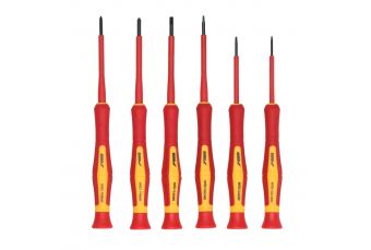 DEDRA 06B040 Набор изолированных прецизионных отверток из 6 предметов (06B040)