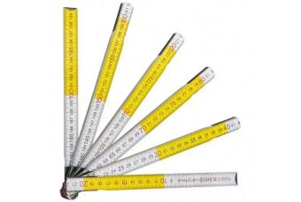 Деревянное складное правило DEDRA M6004 2м, клен (M6004)