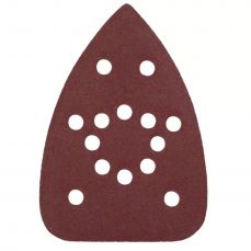 Smilšpapers Delta #DED7063 80biez. 140x140x93mm, limlente, kompl. 5 gab. (DED70632)