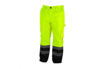 Atstarojošas siltinatas bikses izmers XL, dzeltena (BH80SP1-XL)