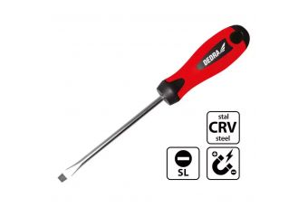 DEDRA 06A004 Плоская отвертка 5x100 мм, CrV (06A004)