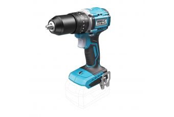 Компактная аккумуляторная дрель-шуруповерт с функцией удара, DEDRA SAS+ALL DED7138 18 В, бесщеточный (DED7138)