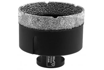 DEDRA DED1592S82 M14 82 мм Алмазная коронка с вакуумной напайкой (VB) (DED1592S82)