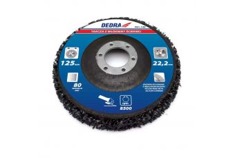 Нетканый абразивный диск F61-125 125 мм, отверстие 22,2 мм DEDRA (F61-125)