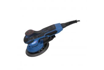 Ekscentriskā slīpmašīna ar maināmiem spilventiņiem 125/150 mm 350W (DED7983)