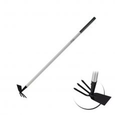 Garden DEDRA 80B071 прямая мотыга с вилами, металлическая ручка, длина 114 см (80B071)