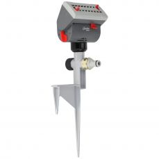 Осциллирующий дождеватель, 16 сопел, регулируемый на алюминиевом колышке GARDEN DEDRA 80N345 (80N345)