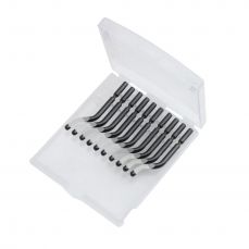 Rezerves asmeņi DEDRA urbjmašīnai, skaidu skrāpim 10 gab. (12H008)