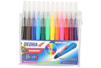 Запасные маркеры DEDRA KIDS M315.030, 12 шт. набор, (M315.031)