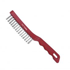 DEDRA 2001P 4-линейная проволочная щетка по ржавчине, пластиковая ручка (2001P)